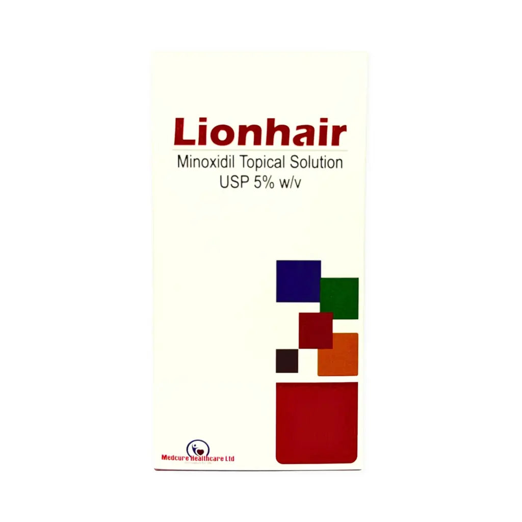 Minoxidil - LionHair 5% Topical Solution 60ml