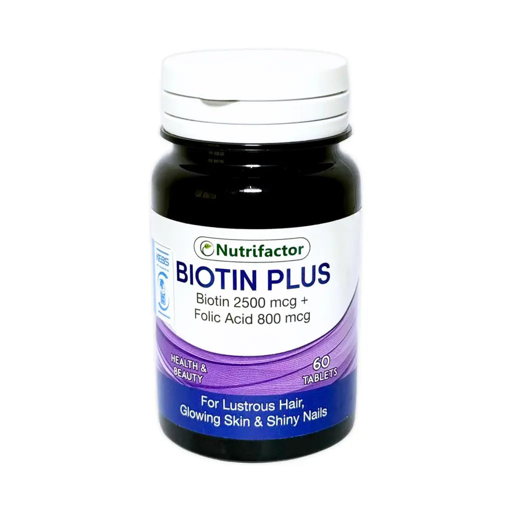 Nutrifactor Biotin - Nutrifactor 5000mcg Tablets 60 tabs