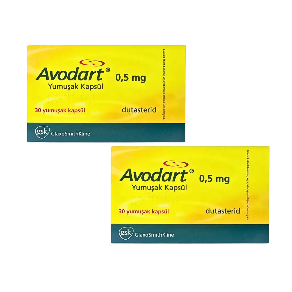 Dutasteride - Avodart 0.5mg Tablets 30 tabs