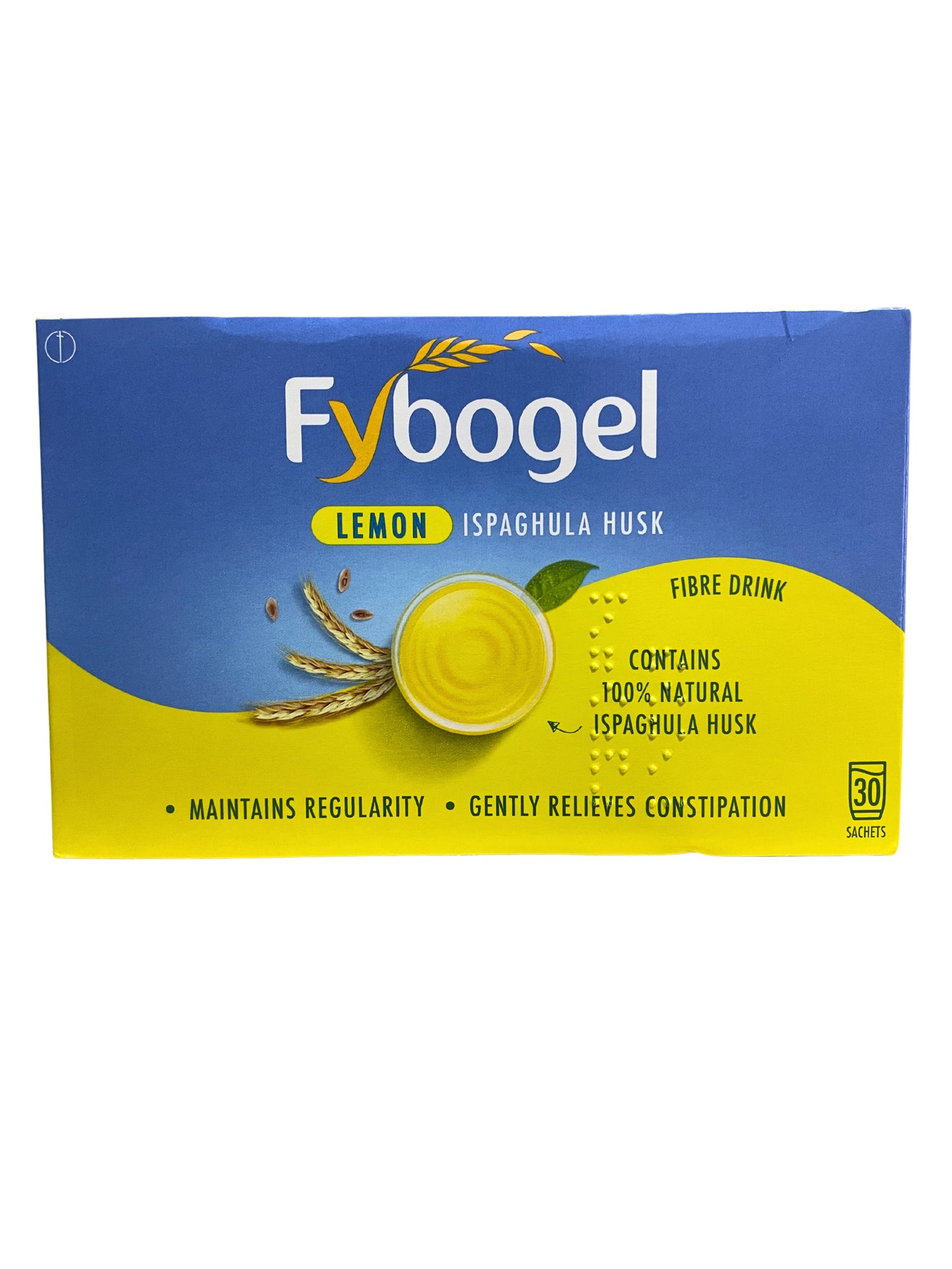 Fybogel Lemon (Ispaghula Husk) Fibre Drink — 30 Sachets