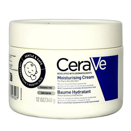 CeraVe Moisturizing Cream for Dry to very Dry Skin 340g