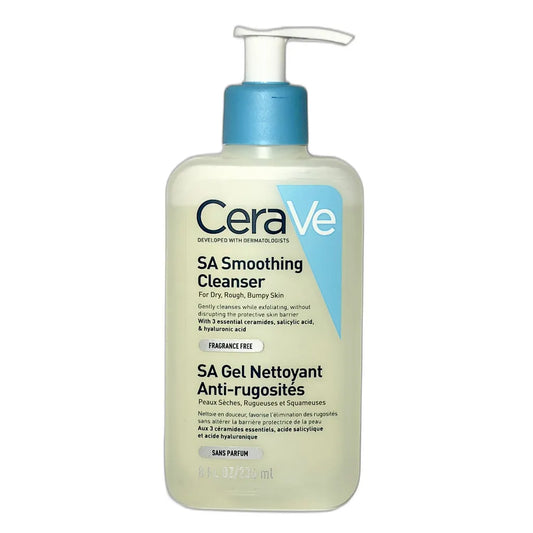 CeraVe SA Smoothing Cleanser for Dry, Rough and Bumpy Skin 236ml