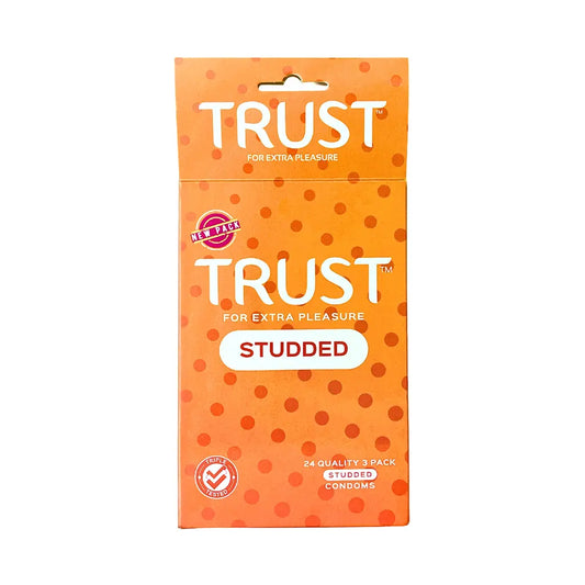 Condoms - TRUST Regular Studded Packet 24 packs