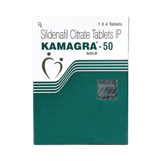 Sildenafil - Kamagra 50mg Tablets 4 tabs