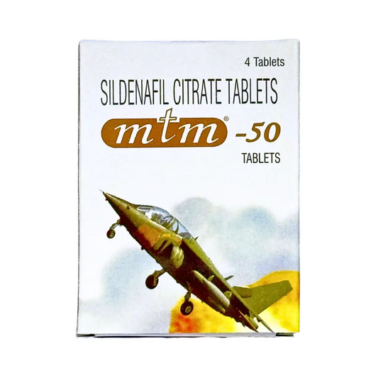 Sildenafil - MTM 50mg Tablets 4 tabs
