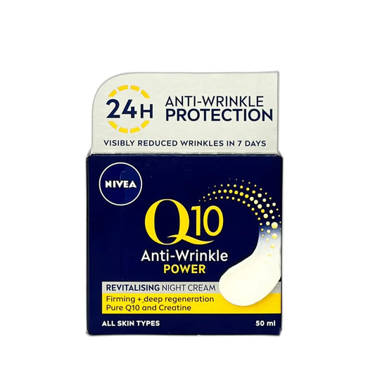 Nivea Q10 Anti Wrinkle Power Revitalizing Night cream 50ml
