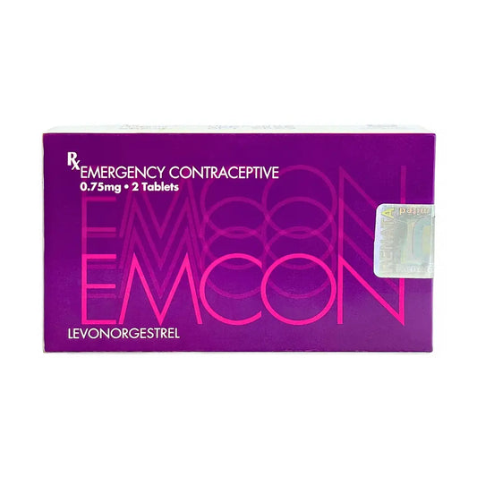 Emergency Contraceptive - Emcon 750mcg Tablets 5 packs
