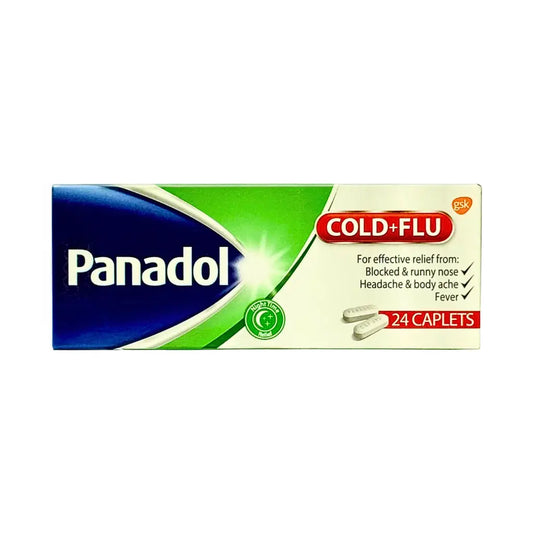 Paracetamol Cold and Flu - Panadol 500mg Tablets 20 tabs