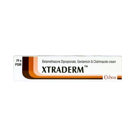 Betamethasone dipropionate cream - Xtraderm 20mg Cream 5 packs