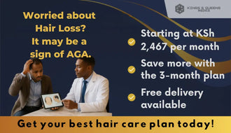 AGA hair loss treatment plan