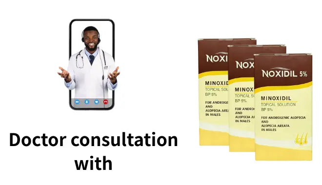 Consultation + 3-month Minoxidil pack